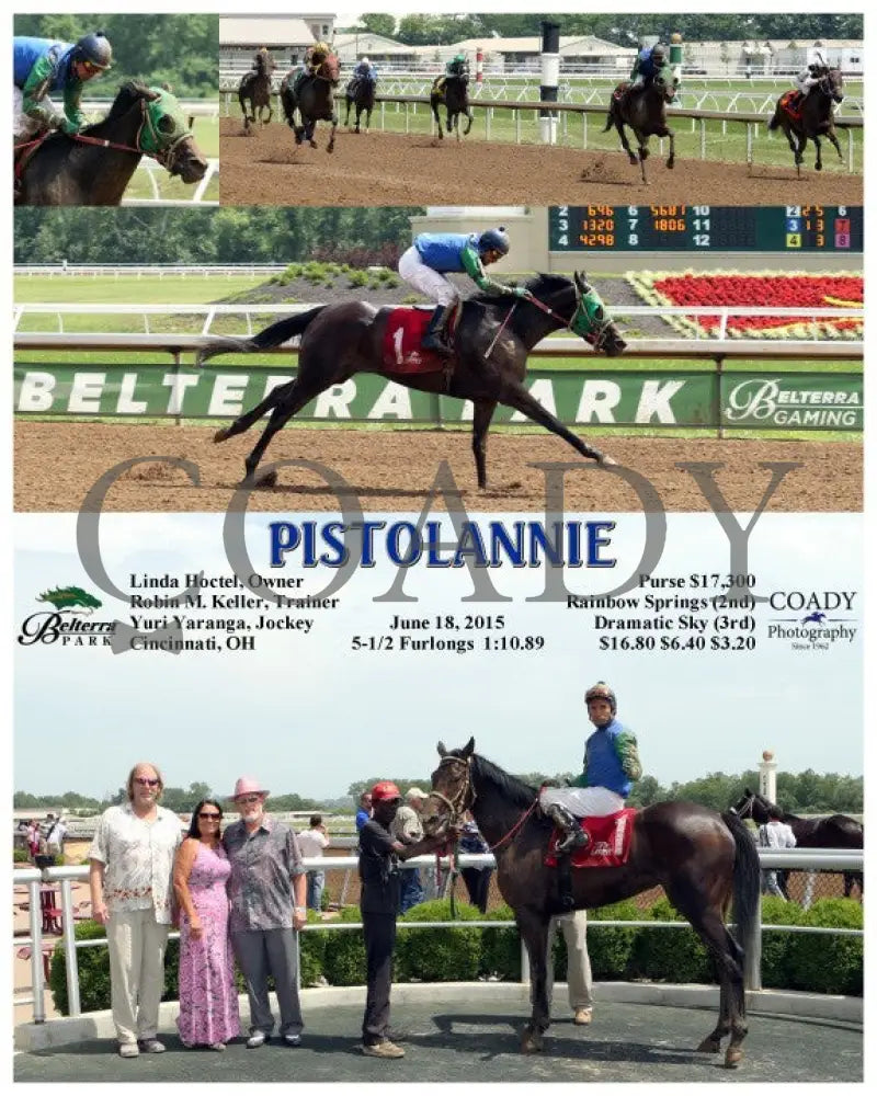 Pistolannie - 061815 Race 04 Btp Belterra Park
