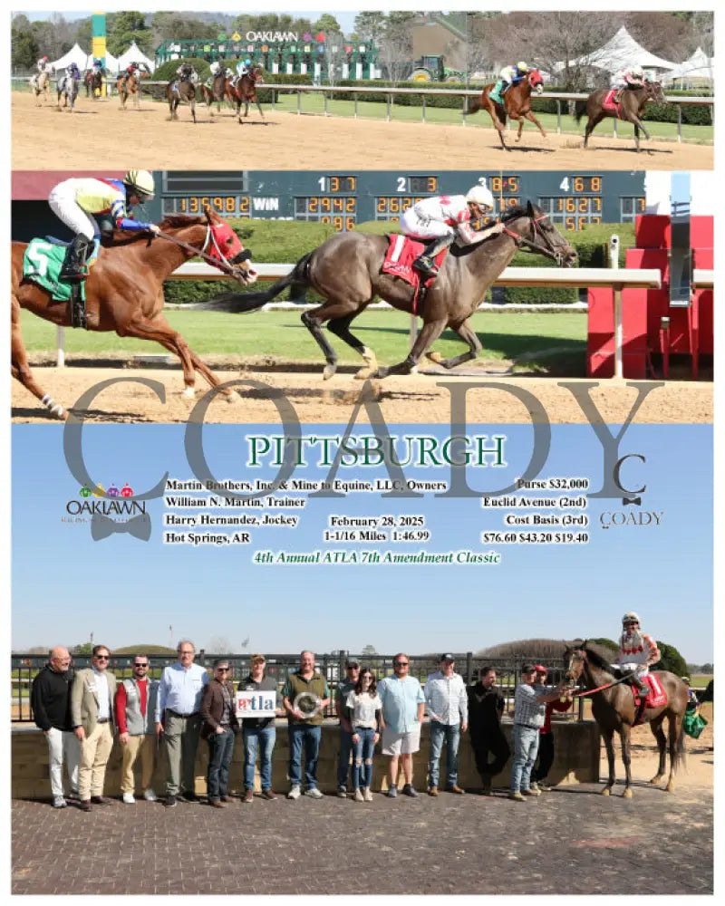 PITTSBURGH - 02-28-25 - R04 - OP Oaklawn Park