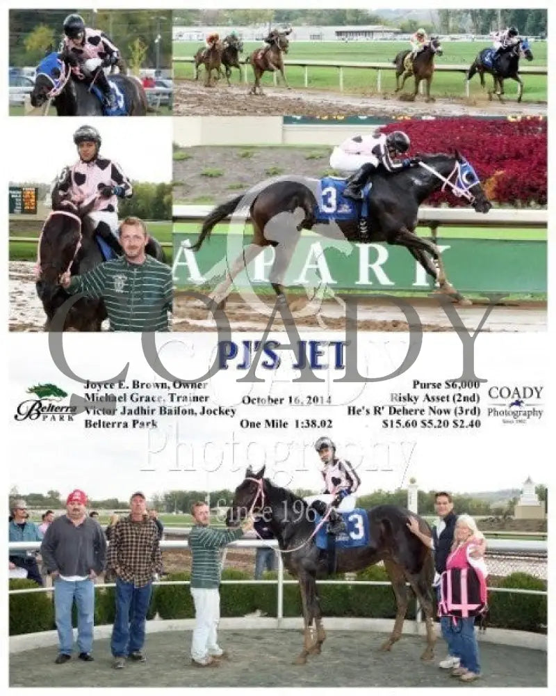 Pj’s Jet - 101614 Race 03 Btp Belterra Park