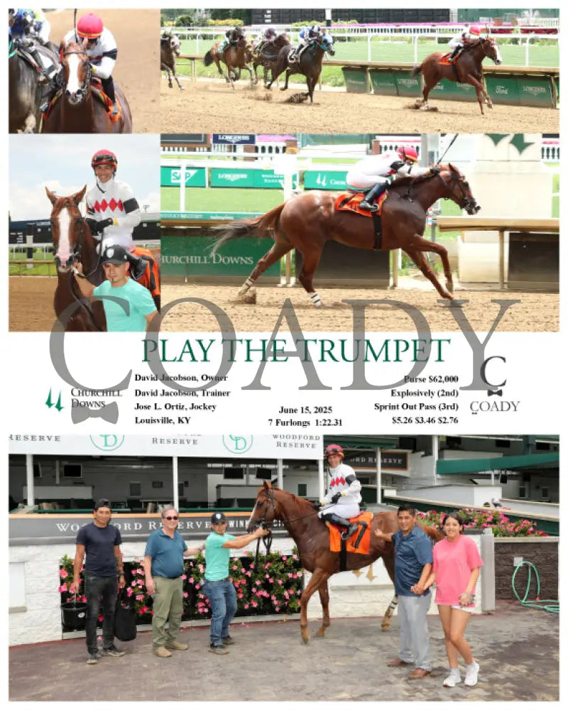PLAY THE TRUMPET - 06-15-25 - R02 - CD Churchill Downs