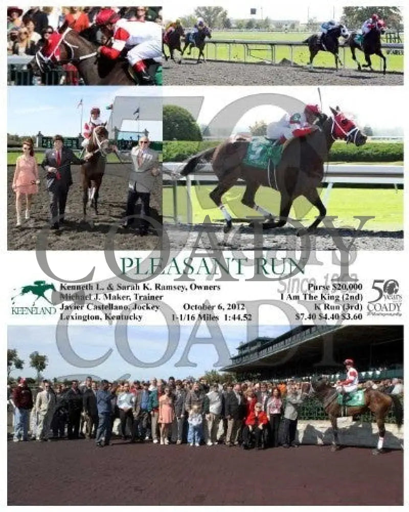 Pleasant Run - 100612 Race 02 Keeneland