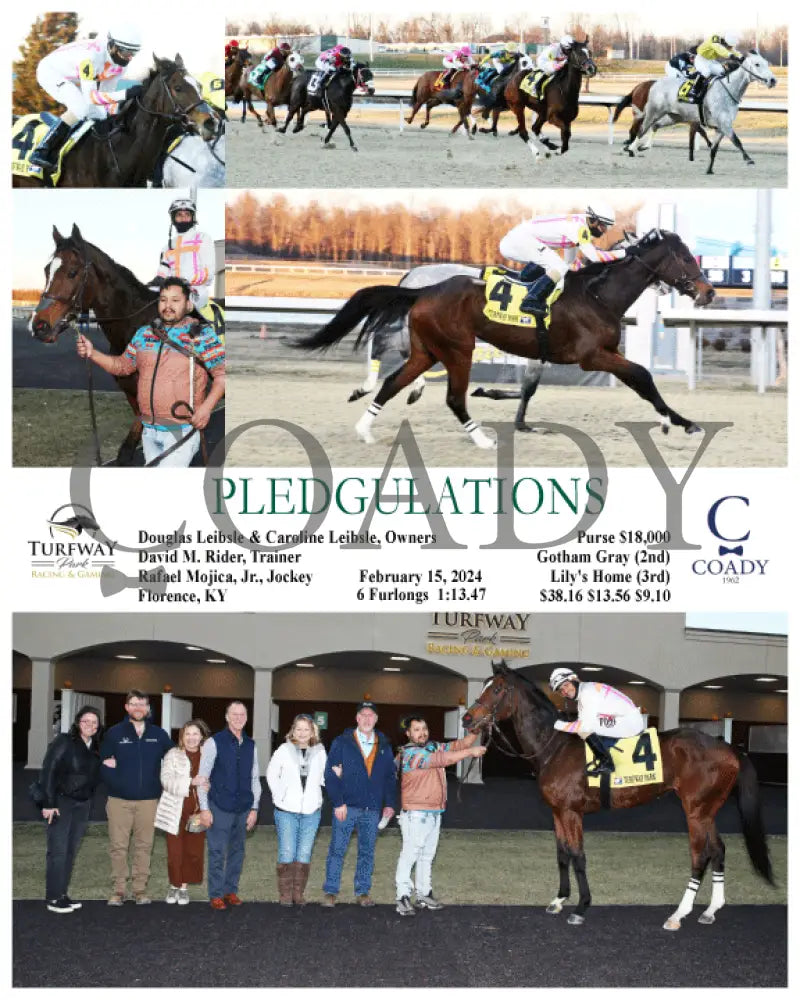 Pledgulations - 02-15-24 R01 Tp Turfway Park