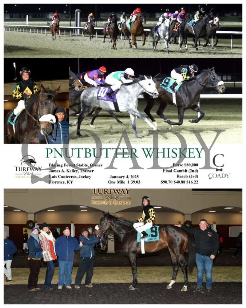 Pnutbutter Whiskey - 01-04-25 R05 Tp Turfway Park