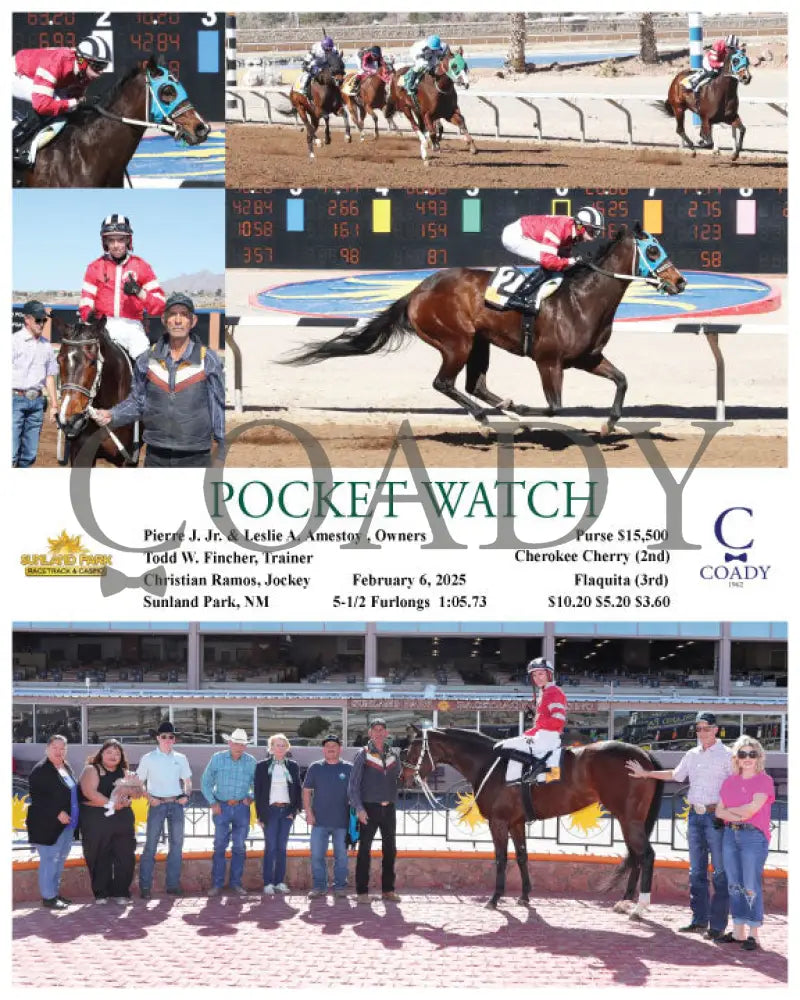 Pocket Watch - 02-06-25 R02 Sun Turfway Park