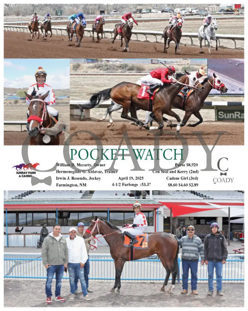 POCKET WATCH - 04-19-25 - R03 - SRP SunRay Park