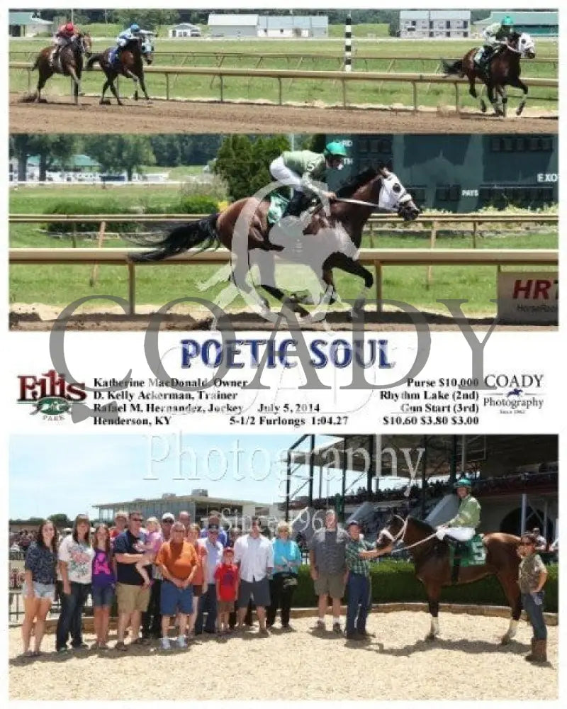 Poetic Soul - 070514 Race 02 Elp Ellis Park