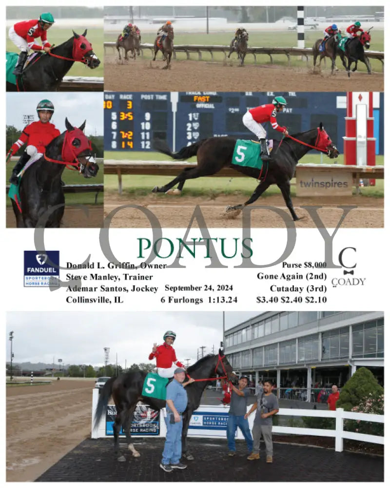 Pontus - 09-24-24 R03 Fan Fanduel Sportsbook Horse Racing