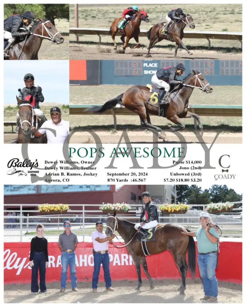 Pops Awesome - 09-20-24 R02 Arp Arapahoe Park