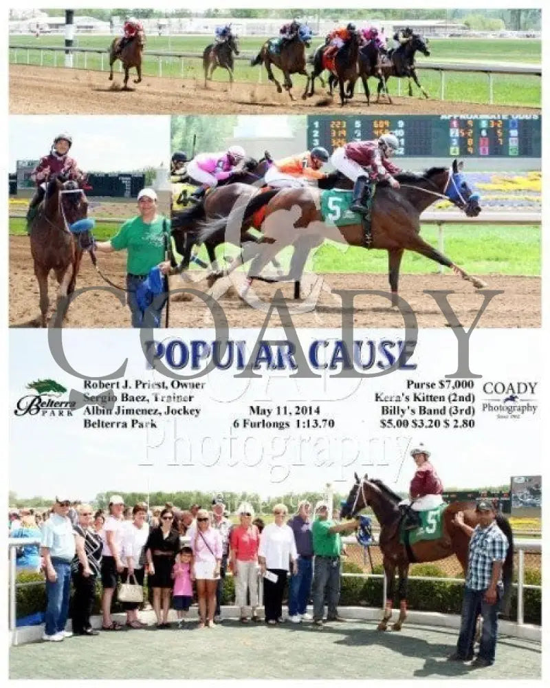 Popular Cause - 051114 Race 03 Btp Belterra Park