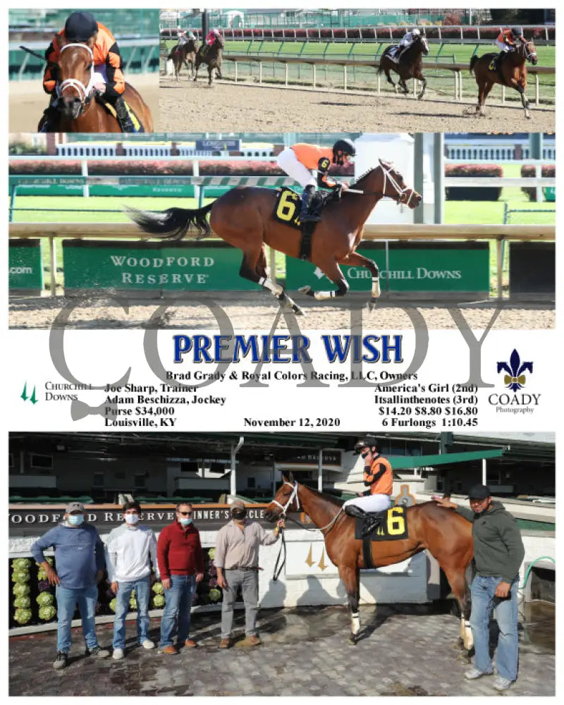 Premier Wish - 11-12-20 R02 Cd Churchill Downs