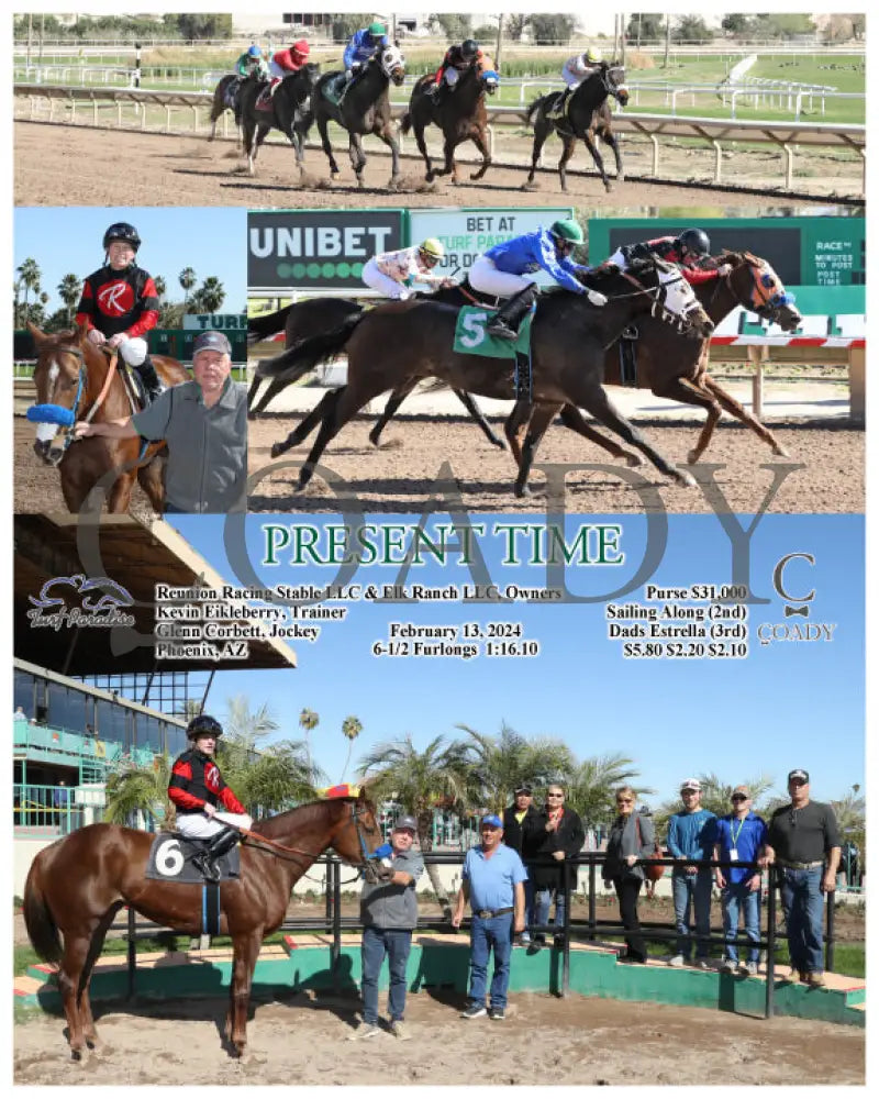 Present Time - 02-13-24 R05 Tup Turf Paradise