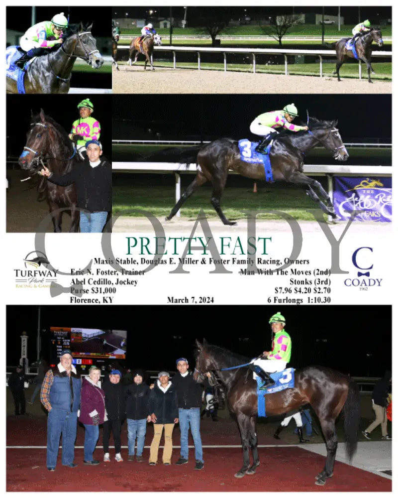 Pretty Fast - 03 - 07 - 24 R06 Tp Turfway Park