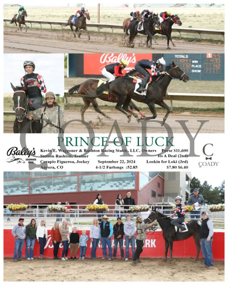Prince Of Luck - 09-22-24 R04 Arp Arapahoe Park