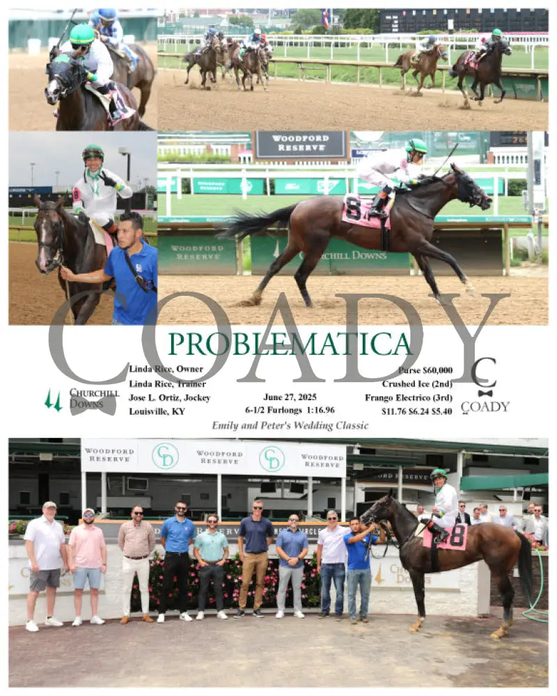 PROBLEMATICA - 062725 - Race 04 - CD Churchill Downs