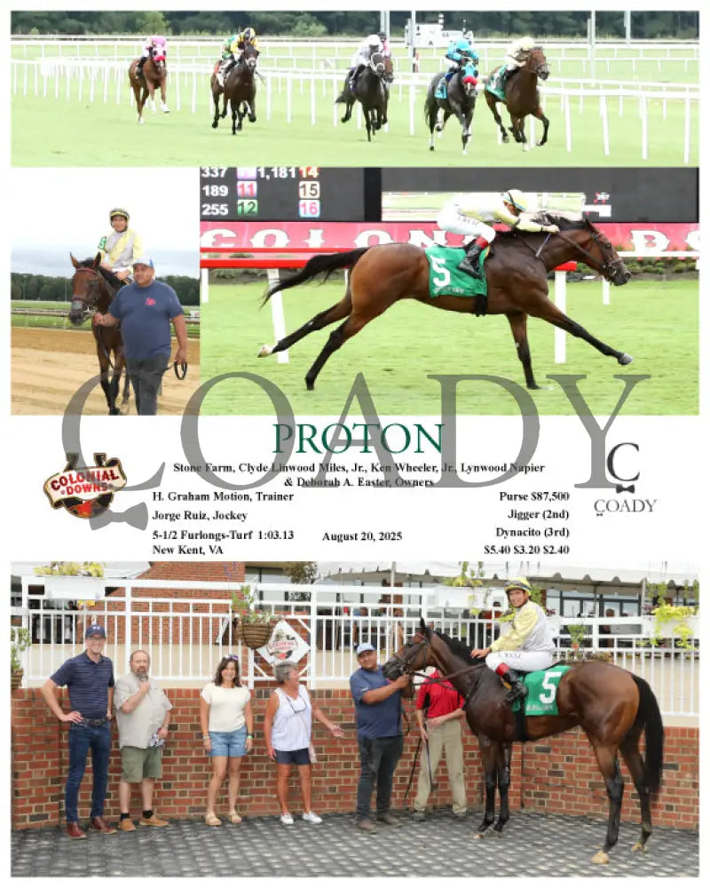 PROTON 08 20 25 R01 CNL Colonial Downs