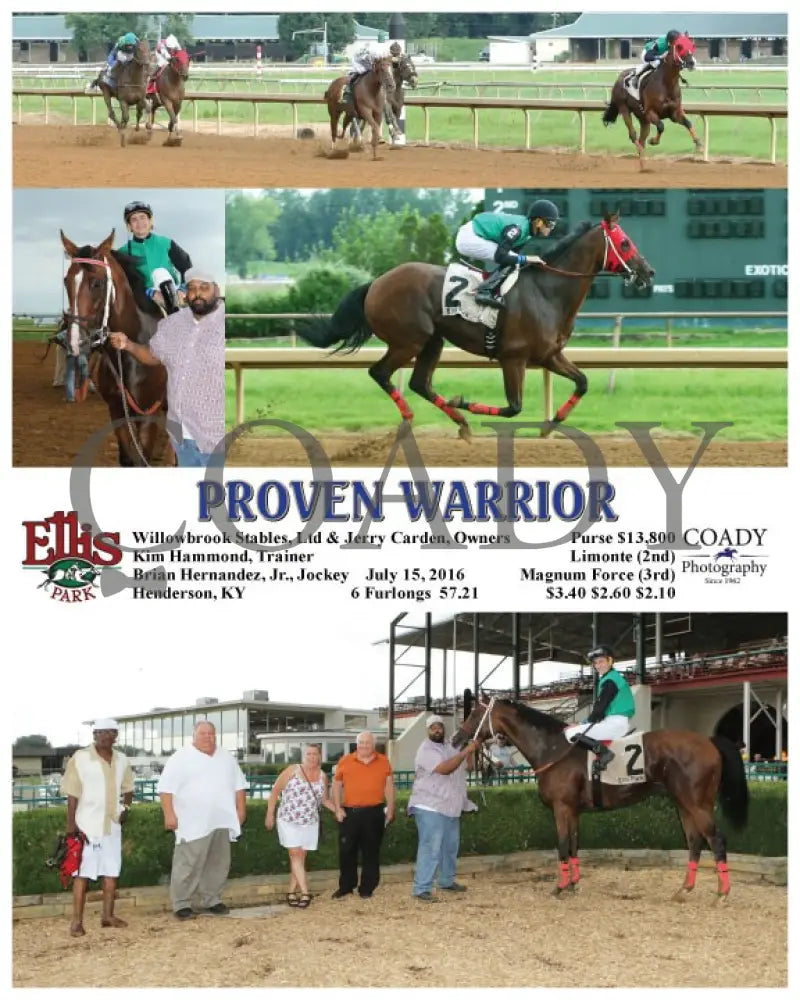 PROVEN WARRIOR - 071516 - Race 07 - ELP - Coady Media - Kurtis Coady Photography