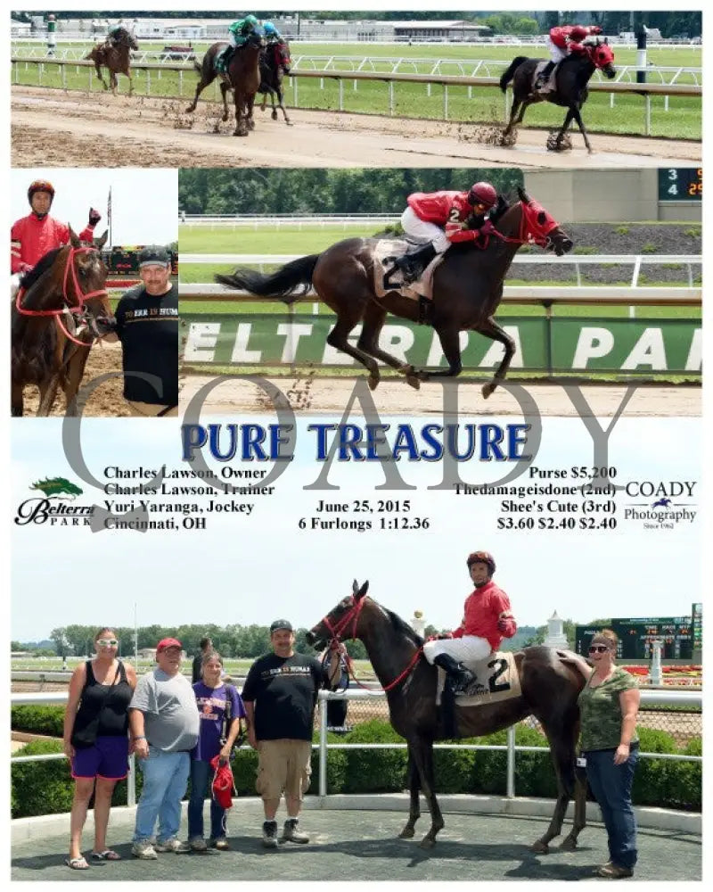 Pure Treasure - 062515 - Race 03 - BTP - Coady Media - Kurtis Coady Photography