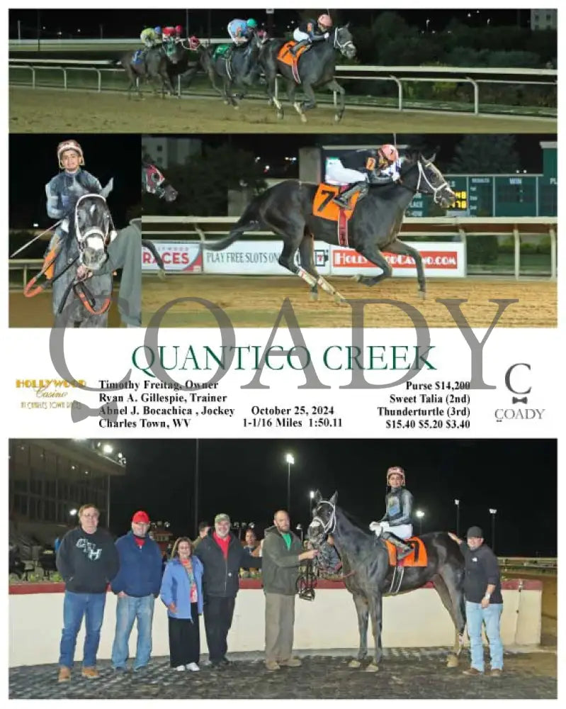 Quantico Creek - 10-25-24 R04 Ct Hollywood Casino At Charles Town Races