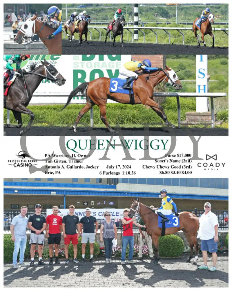 Queen Wiggy - 07-17-24 R05 Pid Presque Isle Downs