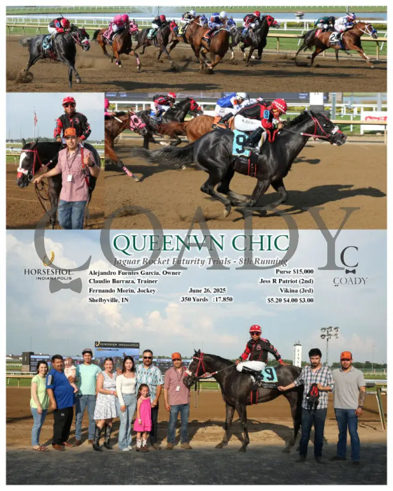 QUEENVN CHIC - Jaguar Rocket Futurity Trials - 8th Running - 06-26-25 - R10 - IND Indiana Grand