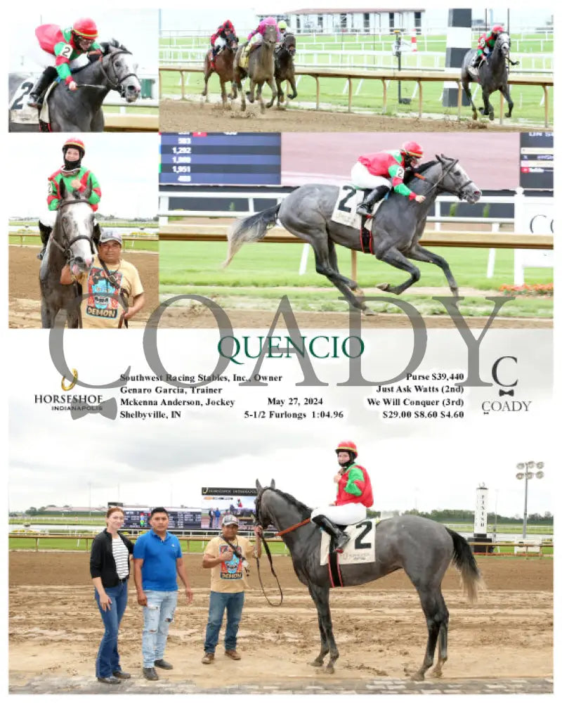 Quencio - 05-27-24 R02 Ind Indiana Grand