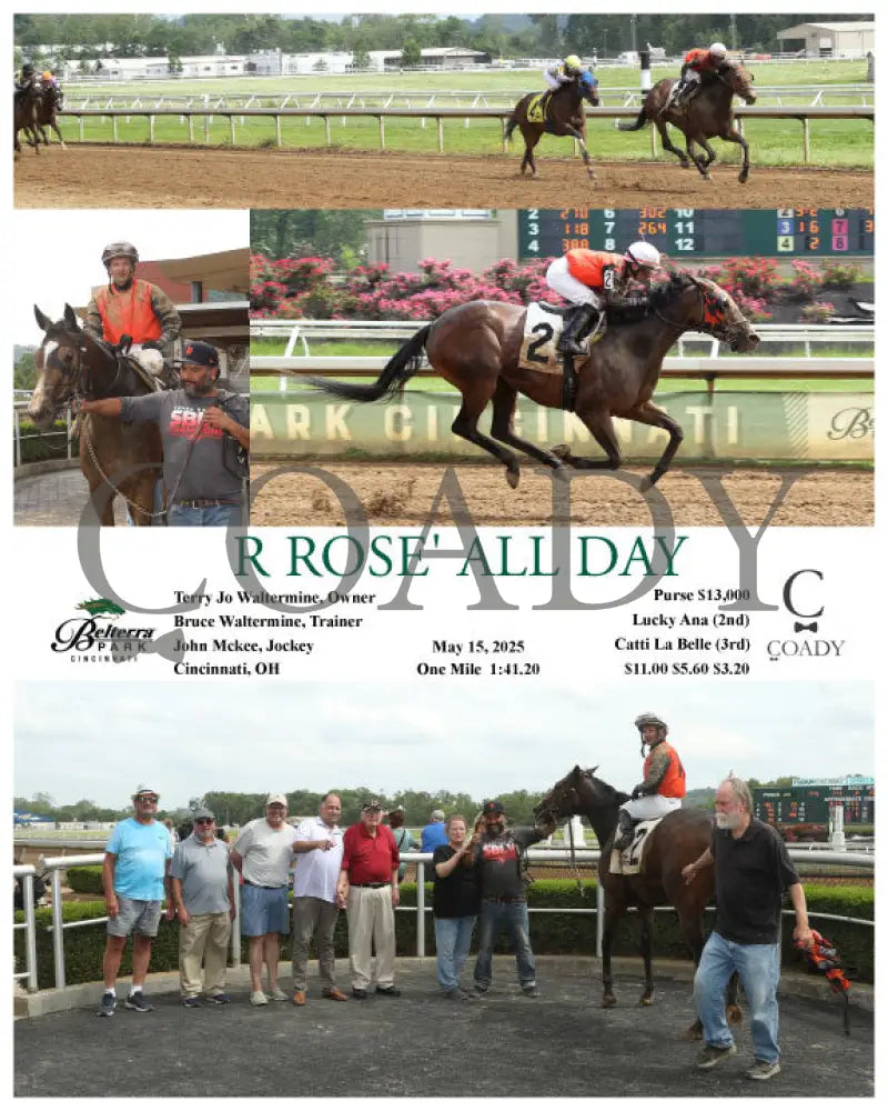 R ROSE’ ALL DAY - 05-15-25 - R07 - BTP Churchill Downs
