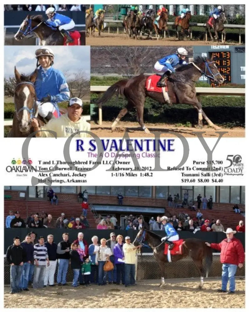 R S Valentine_The A O Dayspring Classic_02-10-12_O Oaklawn Park