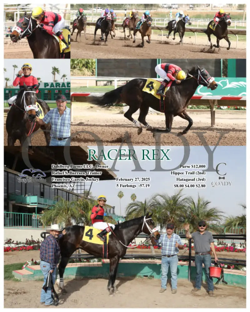 RACER REX - 02-27-25 - R06 - TUP Turf Paradise