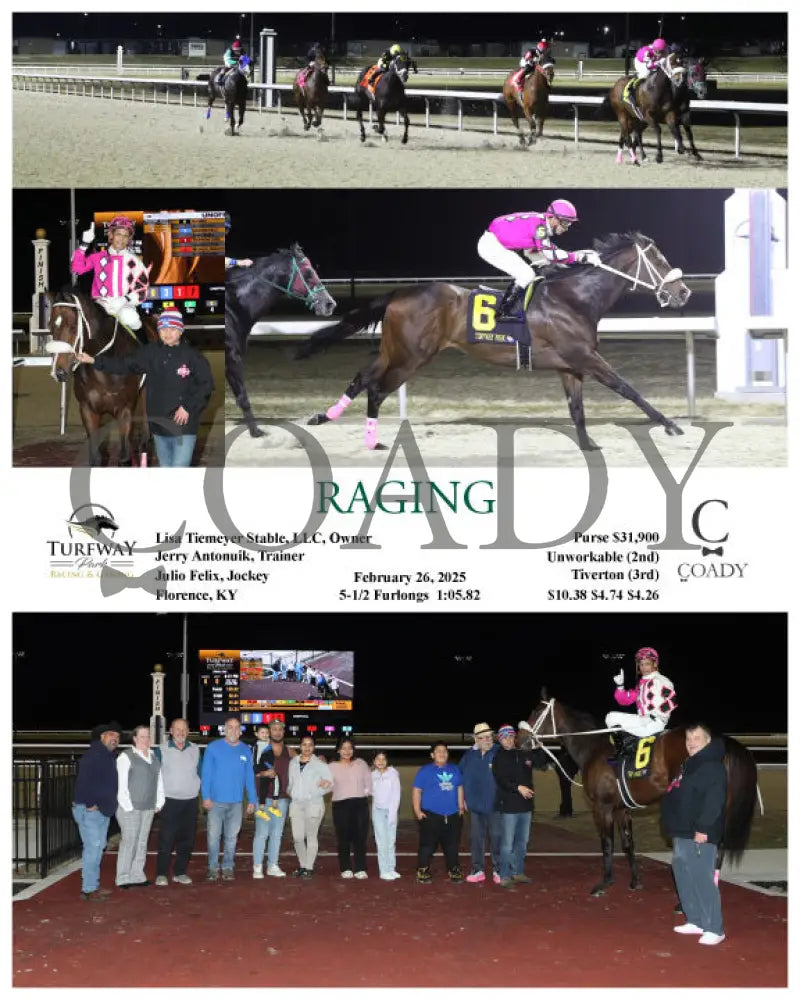 RAGING - 02-26-25 - R06 - TP Turfway Park