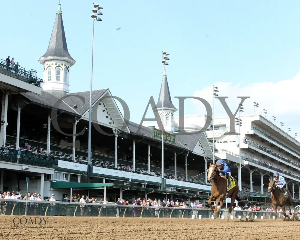 RAGTIME - 092025 - Race 09 - CD The Dogwood G3 - 50th Running - Under Rail 01 - Coady Media - Kurtis Coady Photography