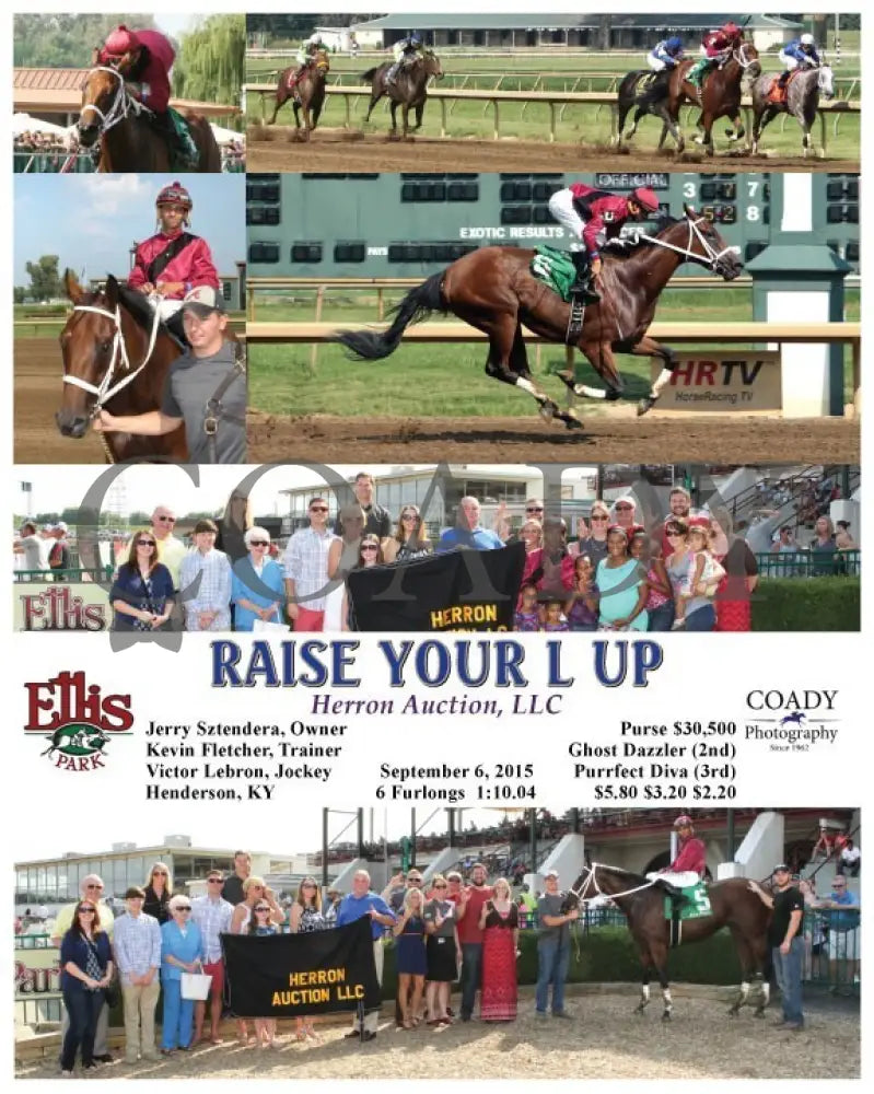 Raise Your L Up - 090615 Race 06 Elp Ellis Park