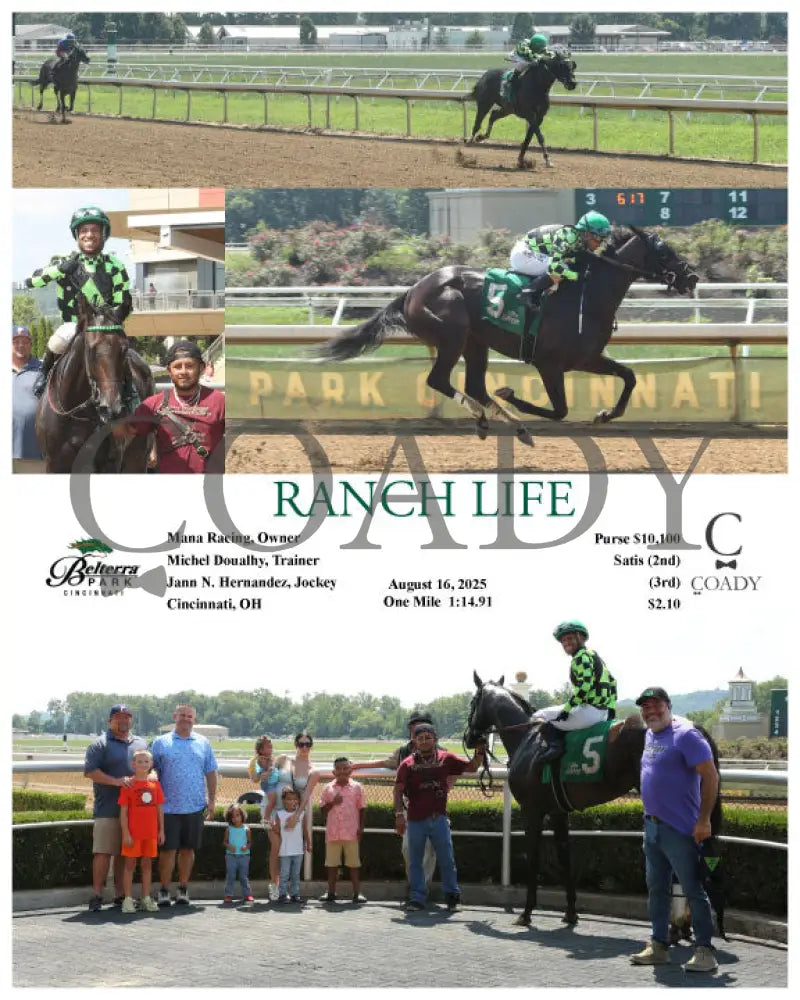 RANCH LIFE - 081625 - Race 01 - BTP Turfway Park