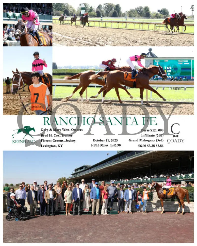 RANCHO SANTA FE - 10-11-25 - R03 - KEE Keeneland