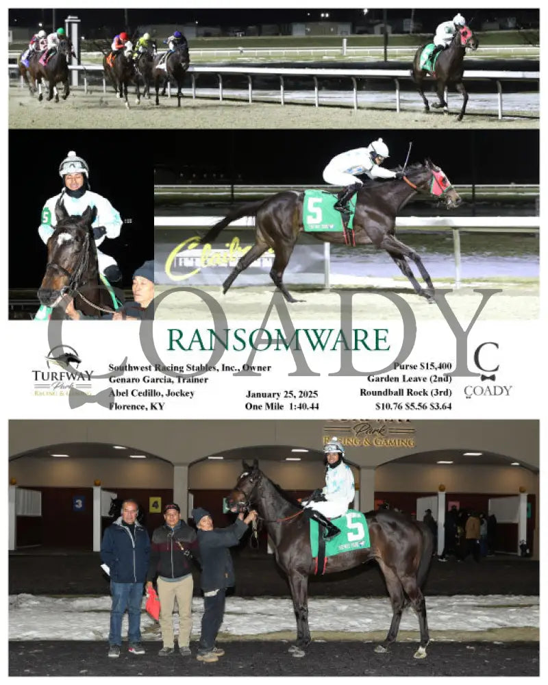 Ransomware - 01-25-25 R02 Tp Turfway Park