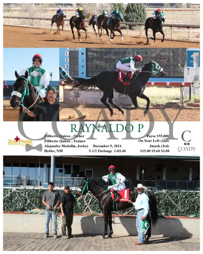 Raynaldo P - 12-09-24 R02 Zia Zia Park