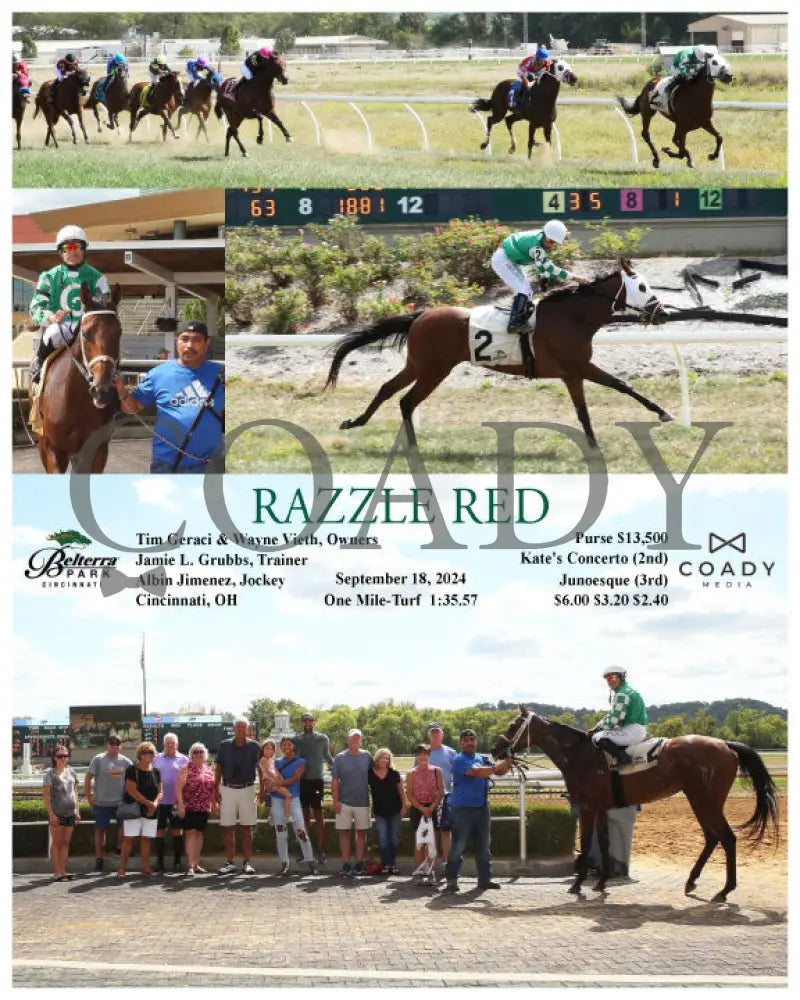 Razzle Red - 091824 Race 05 Btp Belterra Park