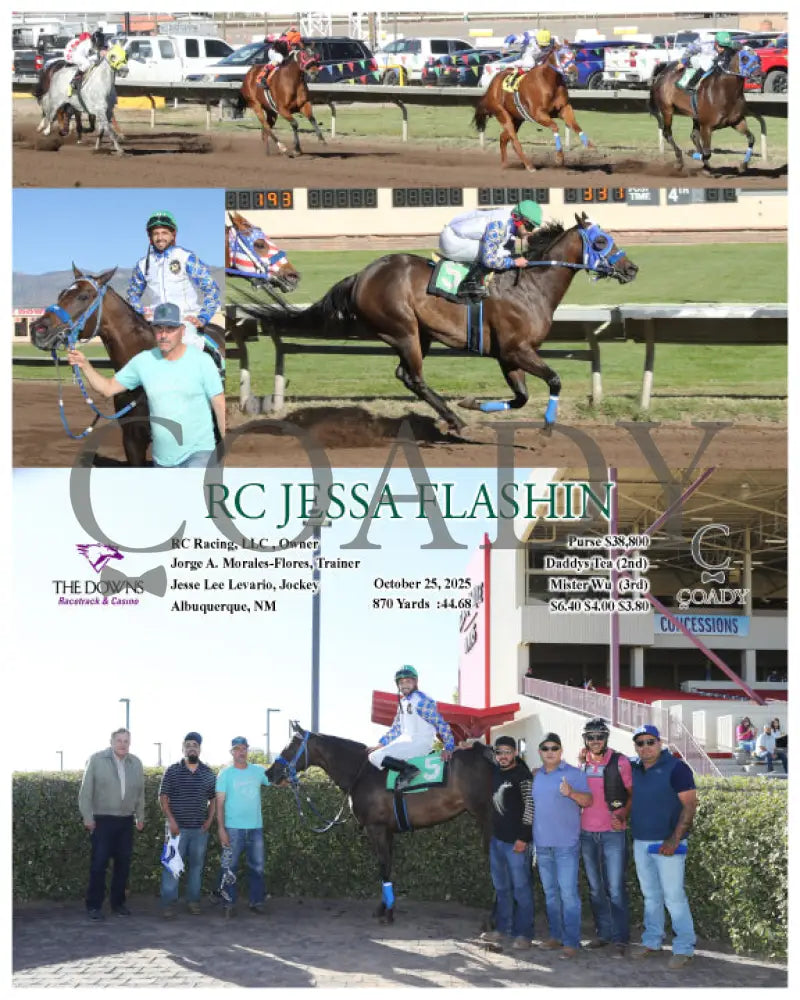 RC JESSA FLASHIN - 10-25-25 - R06 - ALB Downs at Albuquerque