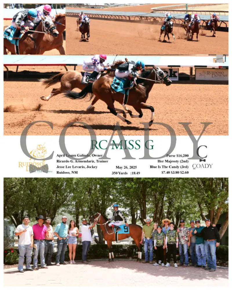 RC MISS G - 05-26-25 - R02 - RUI Ruidoso Downs
