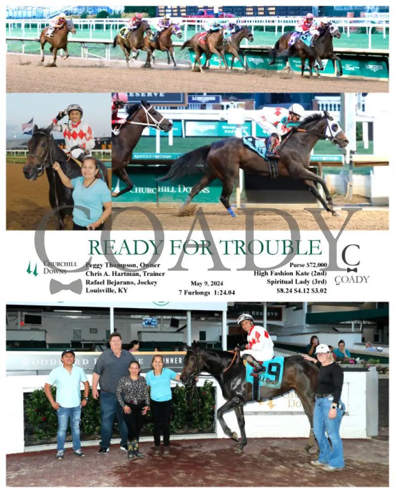 Ready For Trouble - 05-09-24 R08 Cd Churchill Downs