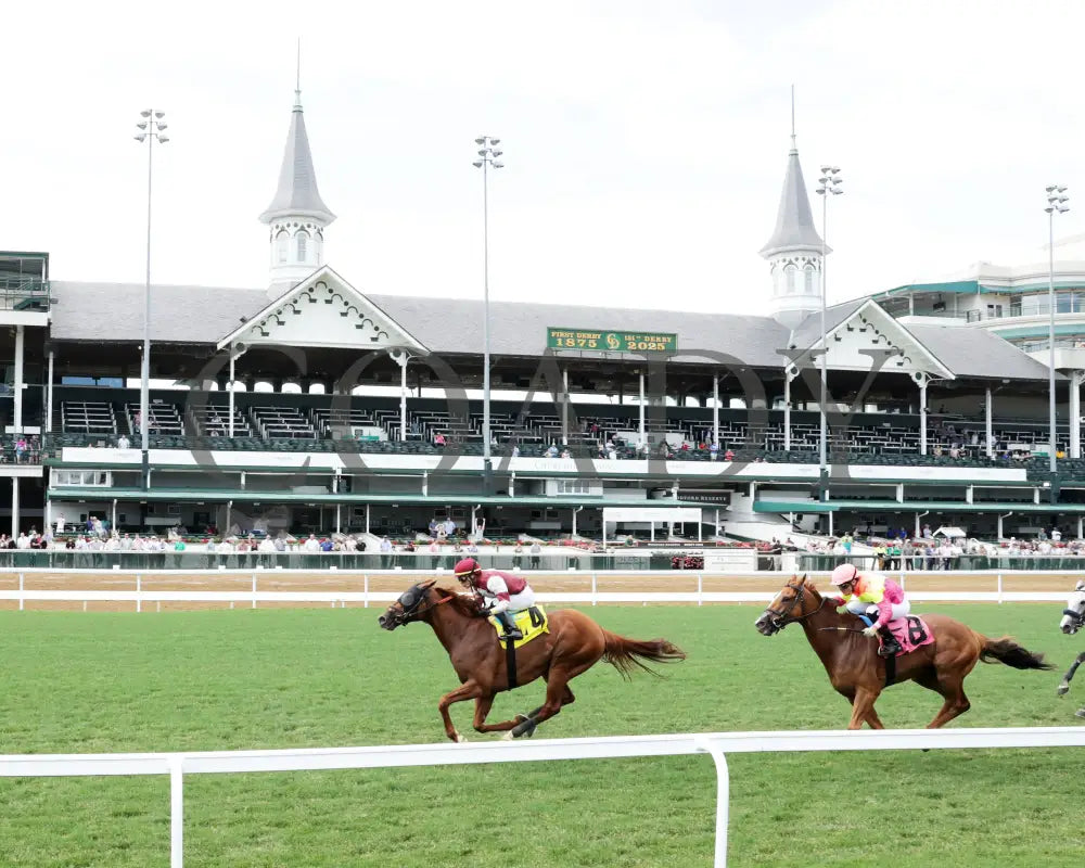 REBEL RED - 061425 - Race 10 - CD - Inside Finish 02 Churchill Downs
