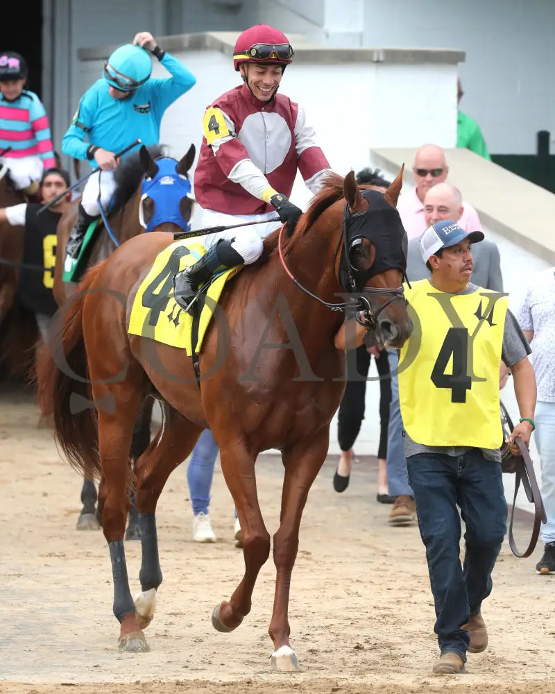 REBEL RED - 061425 - Race 10 - CD - Post Parade 01 Churchill Downs