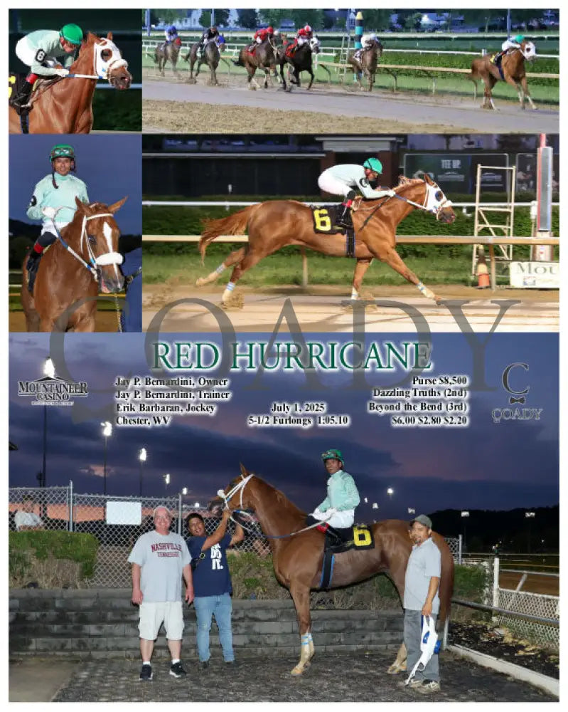 RED HURRICANE - 07-01-25 - R06 - MNR Mountaineer Park