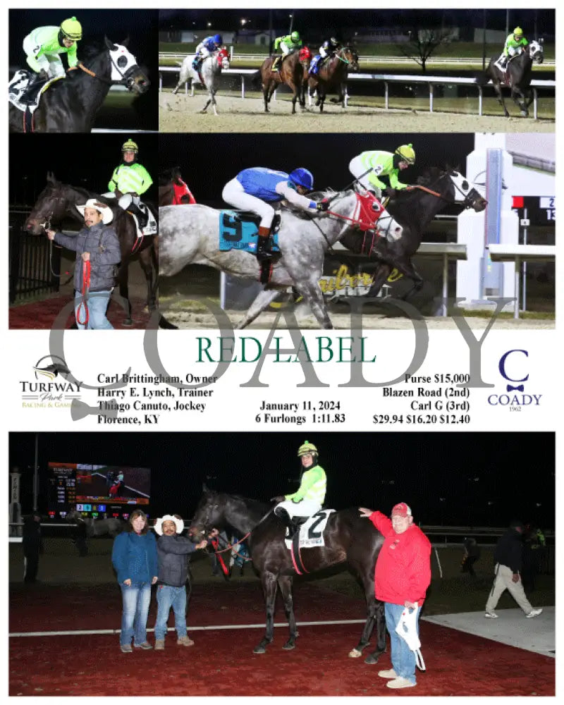 Red Label - 01-11-24 R01 Tp Turfway Park