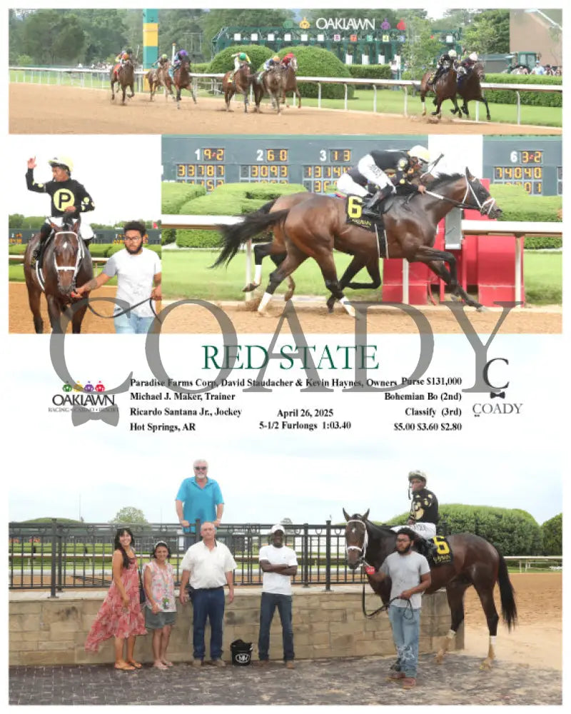 RED STATE - 04-26-25 - R09 - OP Oaklawn Park