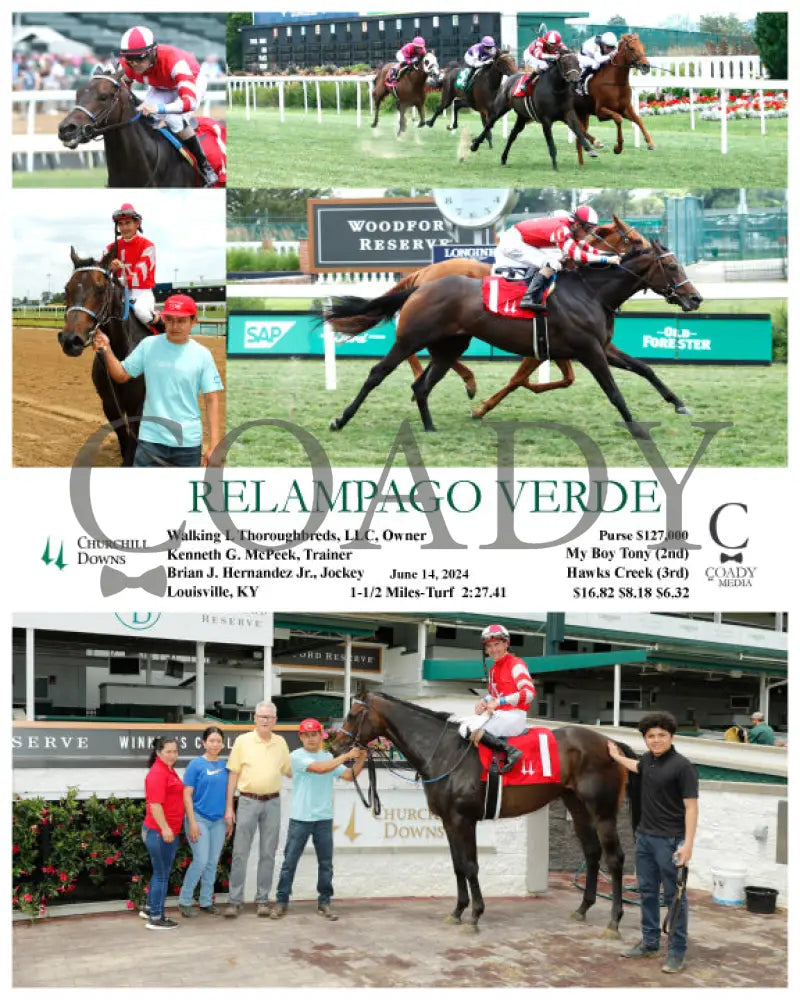 Relampago Verde - 06-14-24 R05 Cd Churchill Downs