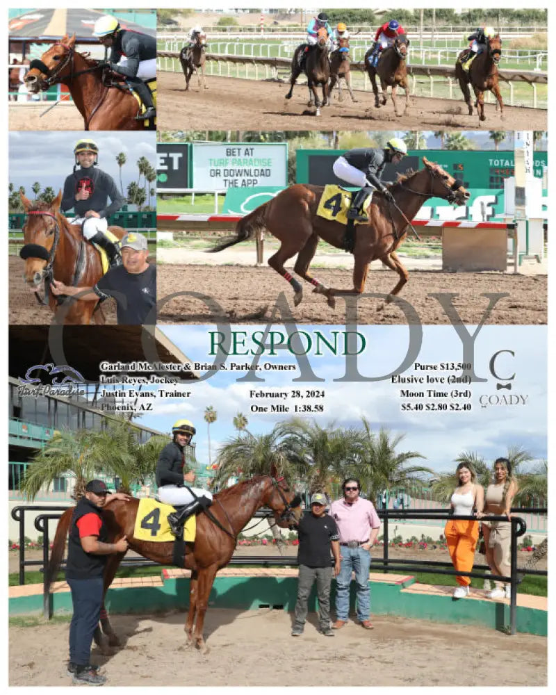 Respond - 02-28-24 R05 Tup Turf Paradise