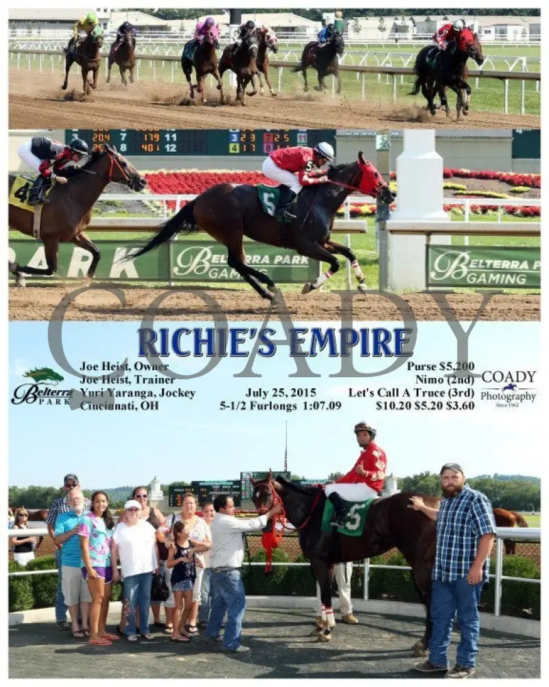 Richie’s Empire - 072515 Race 07 Btp Belterra Park