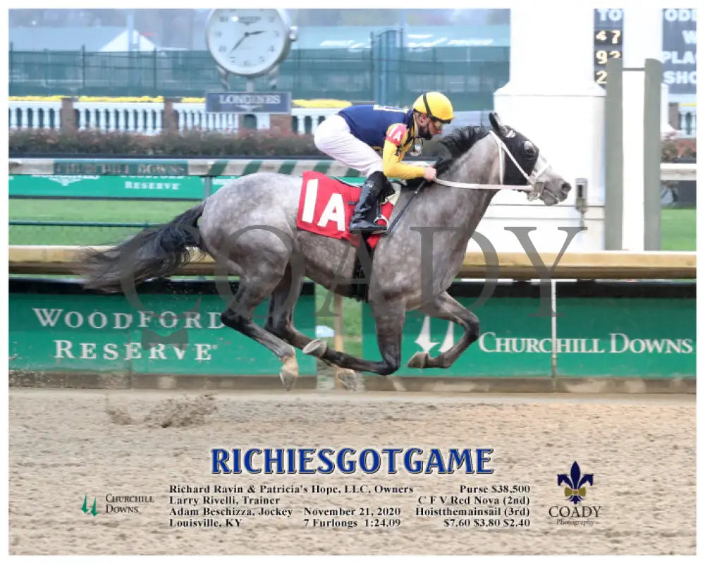 Richiesgotgame - 11-21-20 R04 Cd Action Churchill Downs