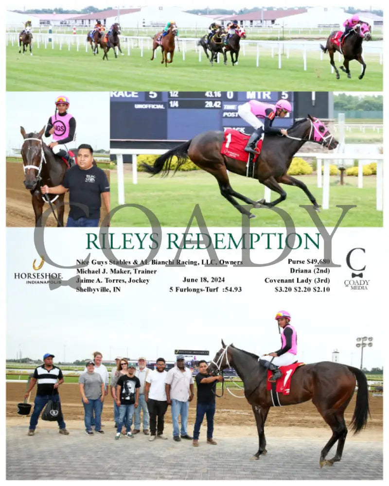 Rileys Redemption - 06-18-24 R05 Ind Indiana Grand