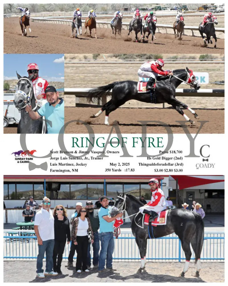 RING OF FYRE - 05-02-25 - R01 - SRP SunRay Park